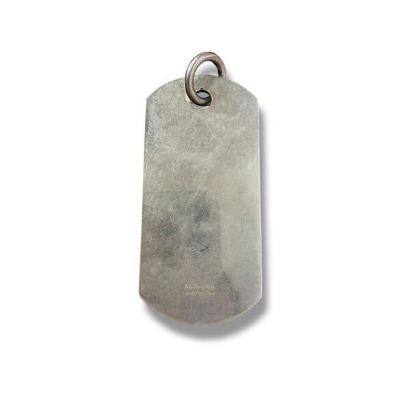 Balenciaga Punk Tag ID Pendant - Picture 2 of 6